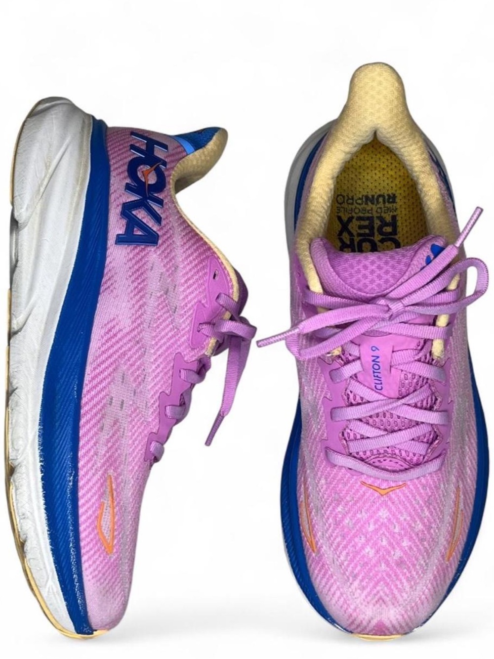 HOKA Clifton 9 Size 7.5 B Healthy Lifestyle Sneakers Shoes
